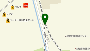 デイリーヤマザキ 市川二俣新町店の地図画像