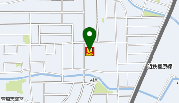 デイリーヤマザキ 西大寺菅原町店の地図画像