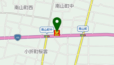 デイリーヤマザキ 江南南山店の地図画像