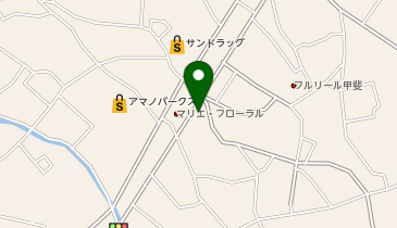 デイリーヤマザキ 竜王篠原店の地図画像