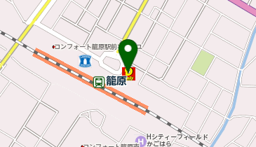 デイリーヤマザキ 籠原駅前店の地図画像