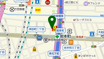 デイリーヤマザキ 神田岩本町店の地図画像