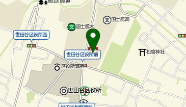 デイリーヤマザキ 国士舘大学店の地図画像