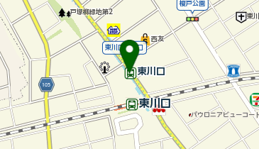 デイリーヤマザキ 東川口駅店の地図画像