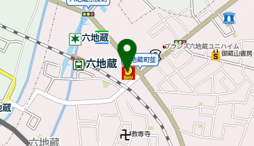 デイリーヤマザキ JR六地蔵駅前店の地図画像