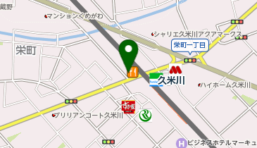 デイリーヤマザキ 久米川駅前店の地図画像