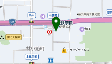 デイリーヤマザキ 近鉄奈良駅前店の地図画像