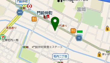 デイリーヤマザキ 門前仲町駅前店の地図画像