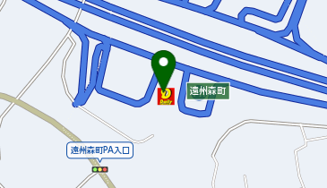 デイリーヤマザキ 新遠州森町PA下り店の地図画像