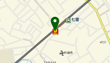 デイリーヤマザキ 七里駅前店の地図画像