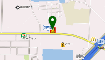 デイリーヤマザキ 松原別所店の地図画像