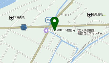 デイリーヤマザキ 観音寺村黒町店の地図画像