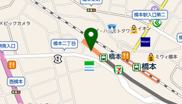 デイリーヤマザキ 橋本駅前店の地図画像