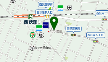 デイリーヤマザキ 西荻南店の地図画像