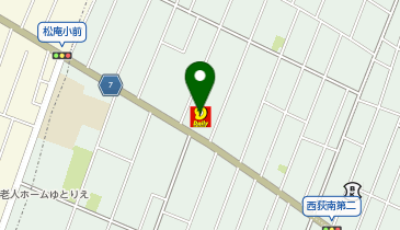 デイリーヤマザキ 松庵3丁目店の地図画像