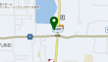 デイリーヤマザキ 奈良神殿店の地図画像
