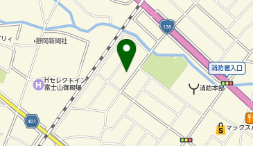 デイリーヤマザキ 御殿場東田中店の地図画像