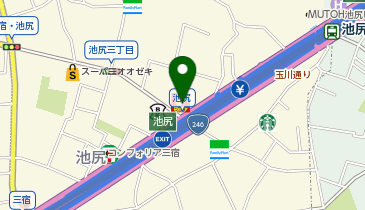 デイリーヤマザキ 池尻店の地図画像