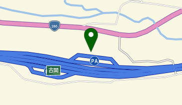 デイリーヤマザキ 古関PA(上り)店の地図画像