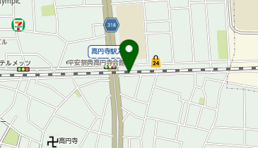 デイリーヤマザキ 高円寺環七通り店の地図画像