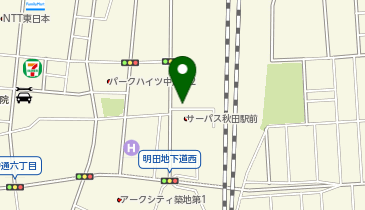 デイリーヤマザキ 中通七丁目店の地図画像