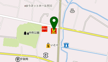 デイリーヤマザキ 平川店の地図画像