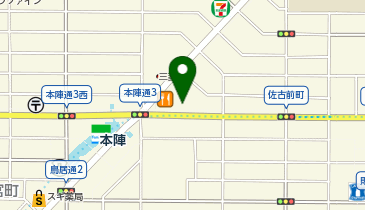 名鉄協商カーシェア カリテコ 本陣通第2の地図画像