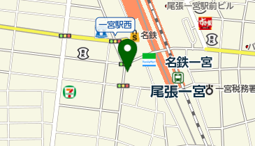 名鉄協商カーシェア カリテコ 一宮第2の地図画像