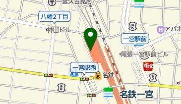 名鉄協商カーシェア カリテコ 一宮PBの地図画像