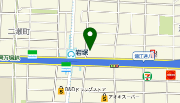 名鉄協商カーシェア カリテコ 岩塚駅東の地図画像