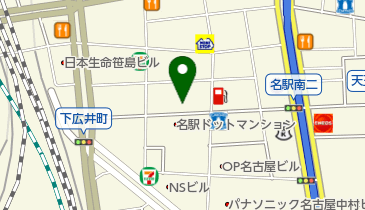 名鉄協商カーシェア カリテコ 名駅南第13の地図画像