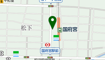 名鉄協商カーシェア カリテコ 国府宮駅前の地図画像