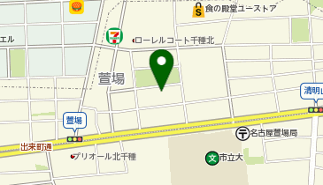 名鉄協商カーシェア カリテコ ナゴヤドーム南第3の地図画像