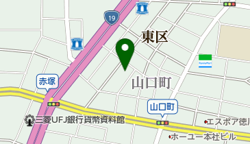 名鉄協商カーシェア カリテコ 山口町の地図画像