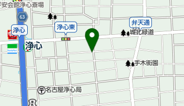 名鉄協商カーシェア カリテコ 城西4丁目第2の地図画像