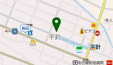 名鉄協商カーシェア カリテコ 平針駅前の地図画像