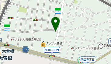 名鉄協商カーシェア カリテコ 大曽根第5の地図画像