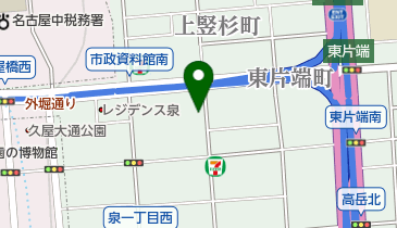 名鉄協商カーシェア カリテコ 泉1丁目第7の地図画像