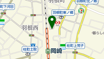 名鉄協商カーシェア カリテコ JR岡崎駅東第4の地図画像