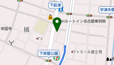 名鉄協商カーシェア カリテコ 富士見町第3の地図画像