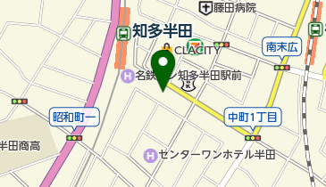 名鉄協商カーシェア カリテコ 知多半田第3の地図画像
