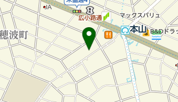 名鉄協商カーシェア カリテコ 本山第3の地図画像