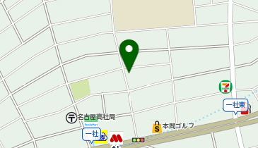 名鉄協商カーシェア カリテコ 一社駅北第2の地図画像