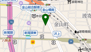 名鉄協商カーシェア カリテコ 金山駅南第2の地図画像