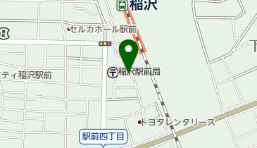 名鉄協商カーシェア カリテコ 稲沢駅前の地図画像