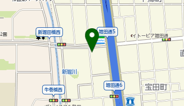 名鉄協商カーシェア カリテコ 堀田通5丁目の地図画像