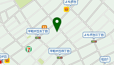 名鉄協商カーシェア カリテコ よもぎ台3丁目第2の地図画像