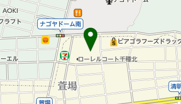 名鉄協商カーシェア カリテコ 萱場の地図画像