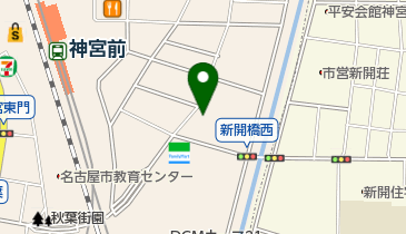 名鉄協商カーシェア カリテコ 花表の地図画像