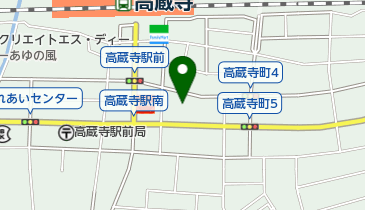 名鉄協商カーシェア カリテコ 高蔵寺駅南の地図画像